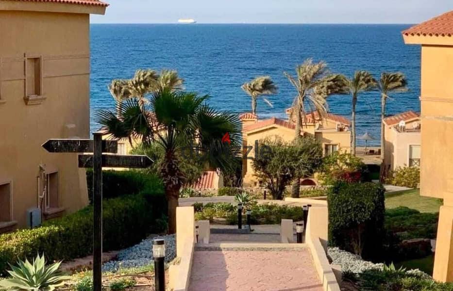 chalet with private garden  sea view for sale ready to deliver at La vista Topaz ain sokhna 4