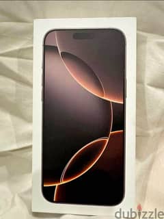 iPhone 16 pro max Desert Titanium 0