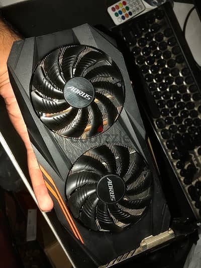 كارت شاشه Rx 580 Aorus RGB 4G