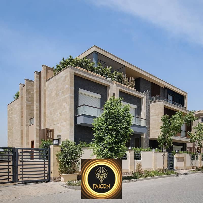 Double View Roof Duplex Full Facing North With 8 Years Instalments For Sale In Taj City New Cairo 5