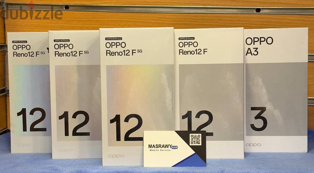 Oppo Reno 12 F 5G 12 Ram 256 Giga New ضمان شهر من مصراوى ستور 0