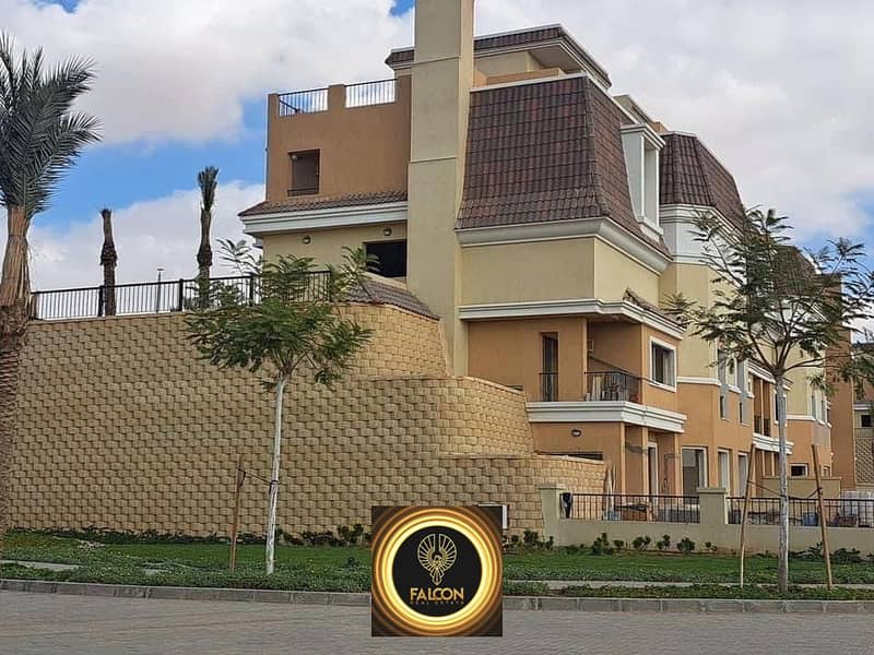 S Villa Corner 239 m 5 rooms for sale in Butterfly Compound New Cairo with 42% discount and cash installments over 6 years 2