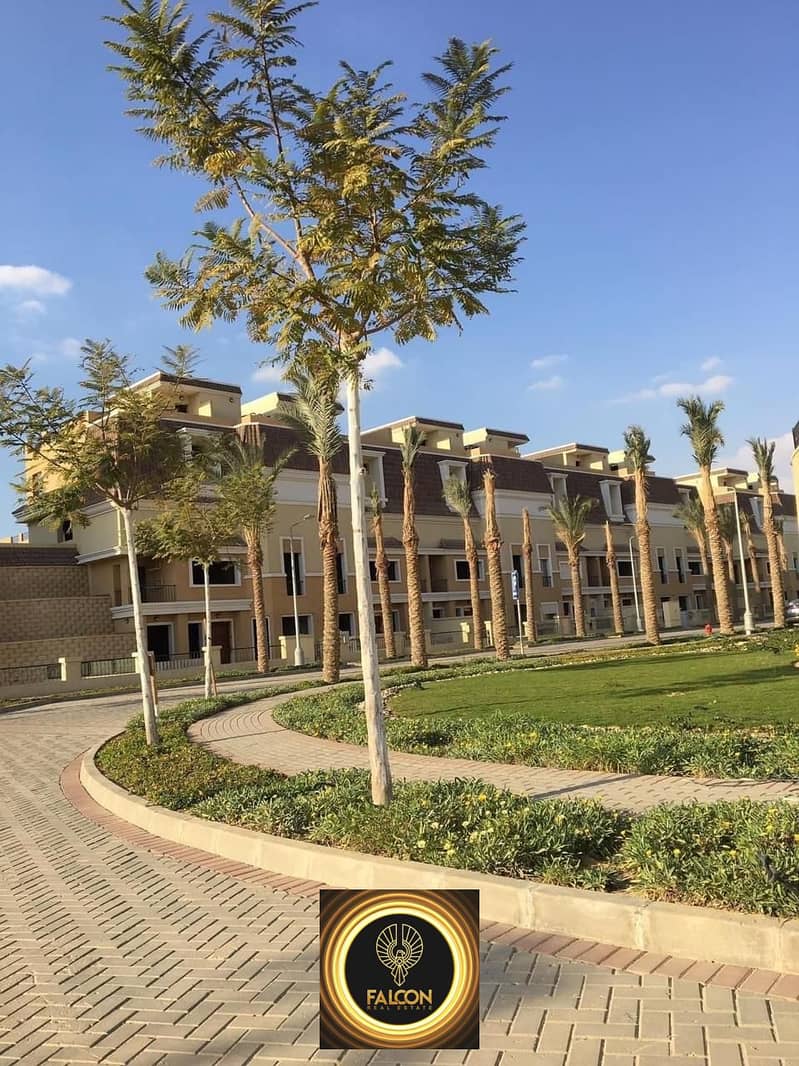 S Villa Corner 239 m 5 rooms for sale in Butterfly Compound New Cairo with 42% discount and cash installments over 6 years 6