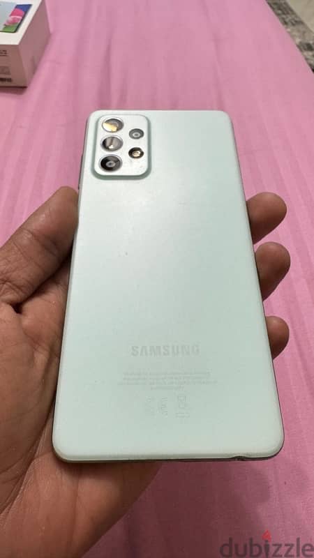 samsung 52s 5G Mint green 1