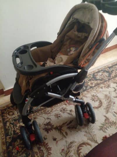 stroller + car seat