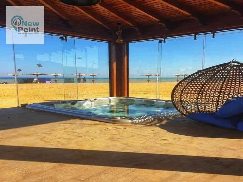 2 bedroom chalet with a roof on the sea, fully finished in Blue Blue Ain Sokhna 3