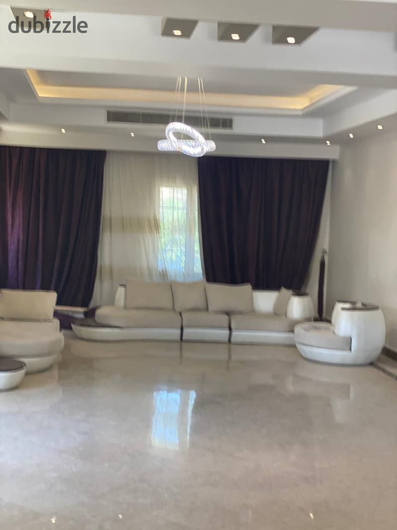 Villa Model B, the second largest model villa in Madinaty for furnished rent A distinguished location and an excellent price 9