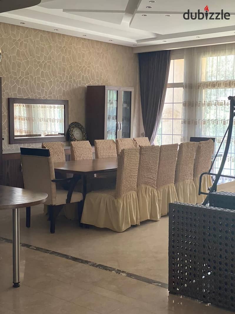 Villa Model B, the second largest model villa in Madinaty for furnished rent A distinguished location and an excellent price 13