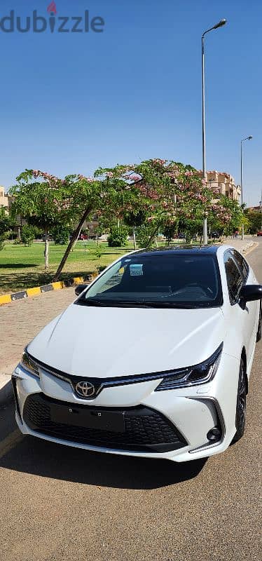 Toyota Corolla 2025  كورولا أعلى فئة أبيض زيرو لم ترخص