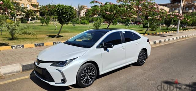 Toyota Corolla 2025  تويوتا كورولا أعلى فئة أبيض زيرو لم ترخص