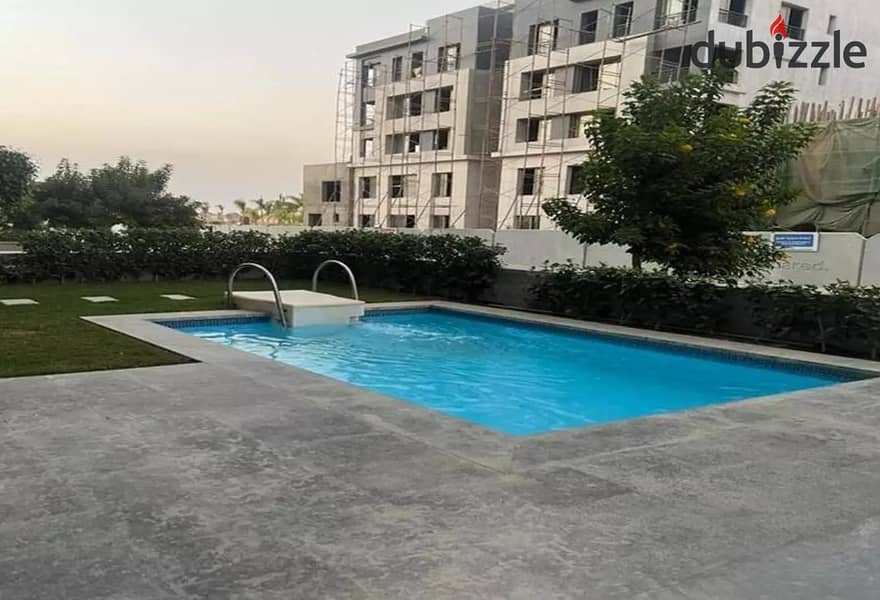 For sale apartment 130 m in Trio Gardens Compound | Trio Gardens 10 years installments near I City Fifth Settlement 5