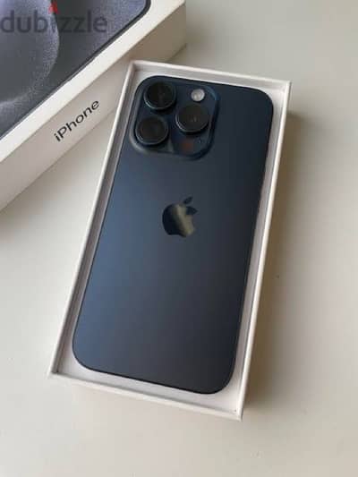 iphone 15 Pro 256GB Blue Titanium