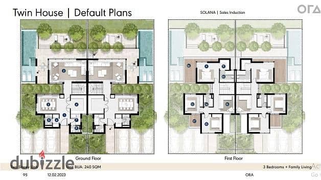 Twin house 240 fully finished in Solana East by Ora 0