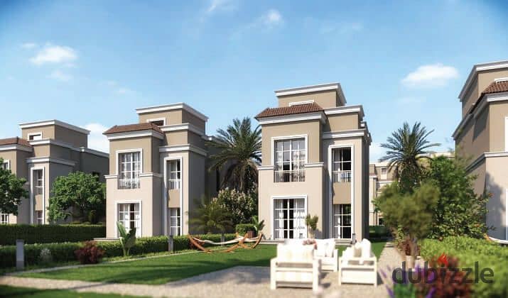 S villa for sale with a 42% cash discount in installments in the best location of in The Butterfly Compound Mostaqbal City Administrative Capital 1