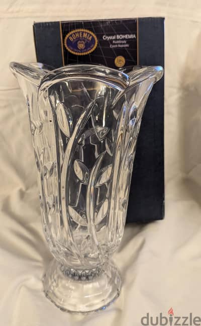 Bohemia Crystal Vase - 25cm