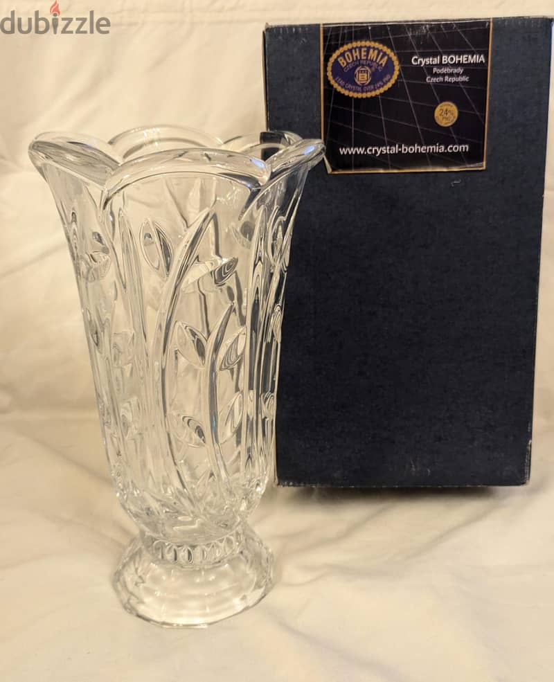 Bohemia Crystal Vase - 25cm 3