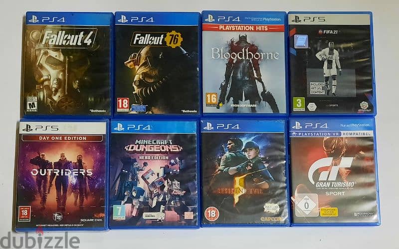 ps4 games cd العاب بلايستيشن 1