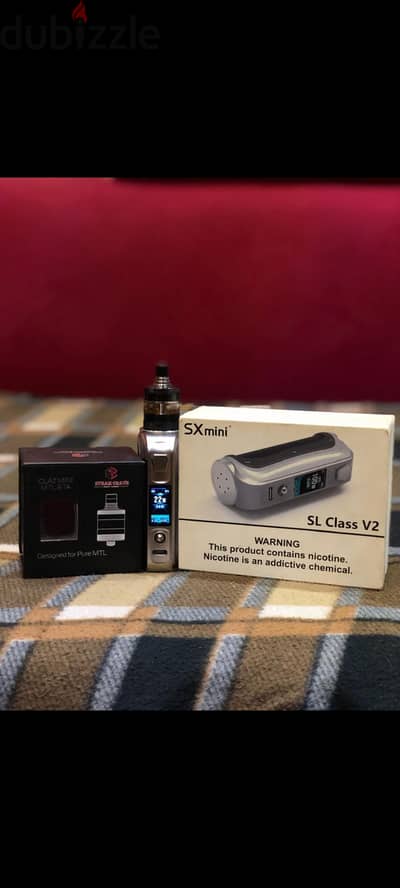 Vape Sl class mini V2 + tank claz mini mtlrta+battery 217500