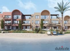 Chalet 92m for sale in Kamaran El Gouna Orascom - overlooking sandy pools 0