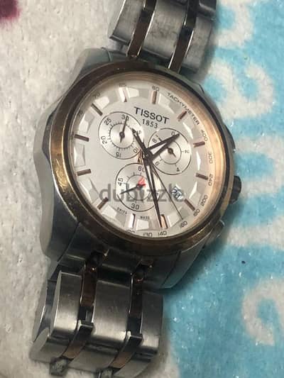 ساعه TISSOT 1853 اصلي سويسري والسيريال موضح بالصور اعلي سعر