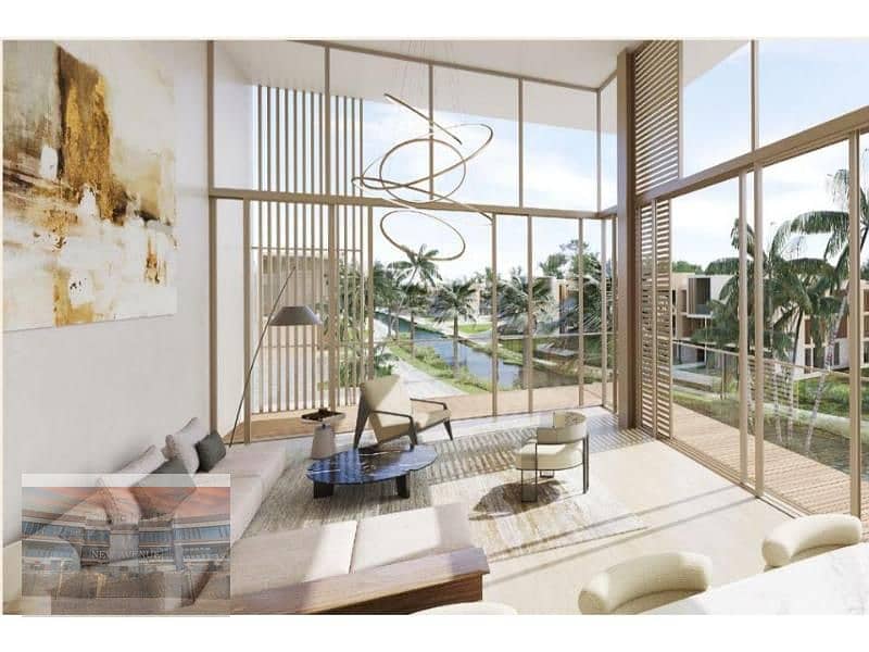 Apartment overlooking lagoon and landscape for sale 2