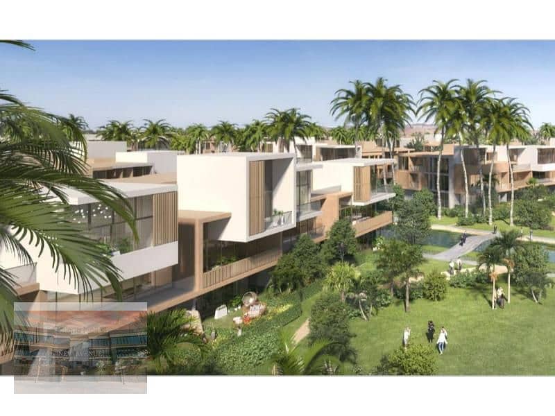 Apartment overlooking landscape for sale in New zayed 0