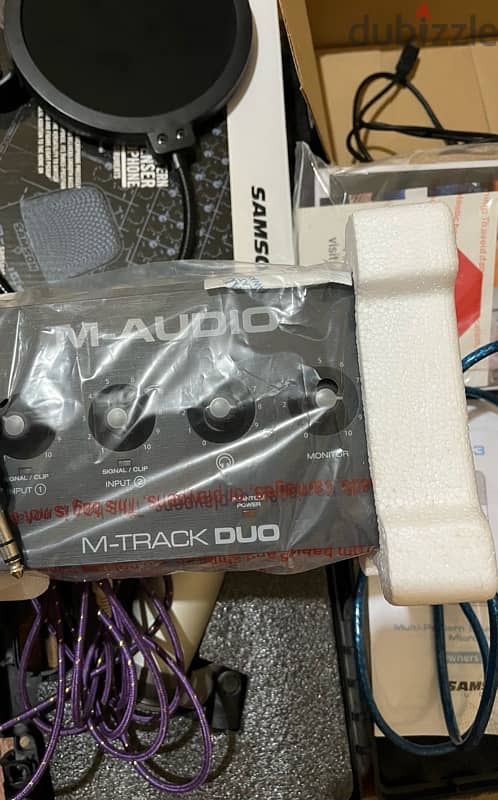 Microphone Samson C03 M Audio M- Track DUO 1