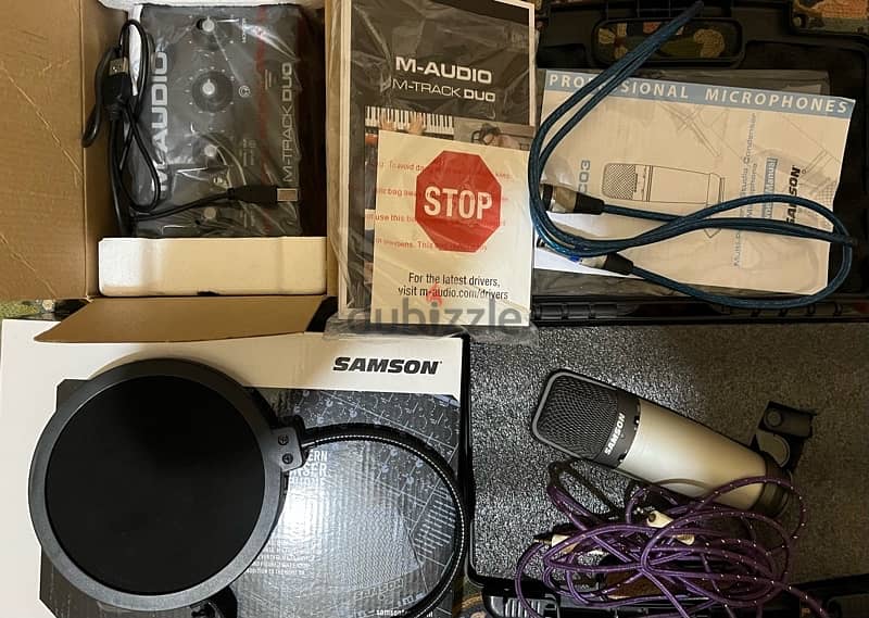 Microphone Samson C03 M Audio M- Track DUO 2