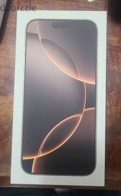 iphone 16 pro max 256GB - Desert Titanium- New