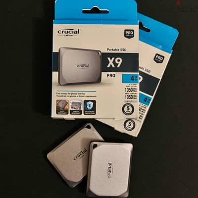 Crucial X9 pro 4TB SSD