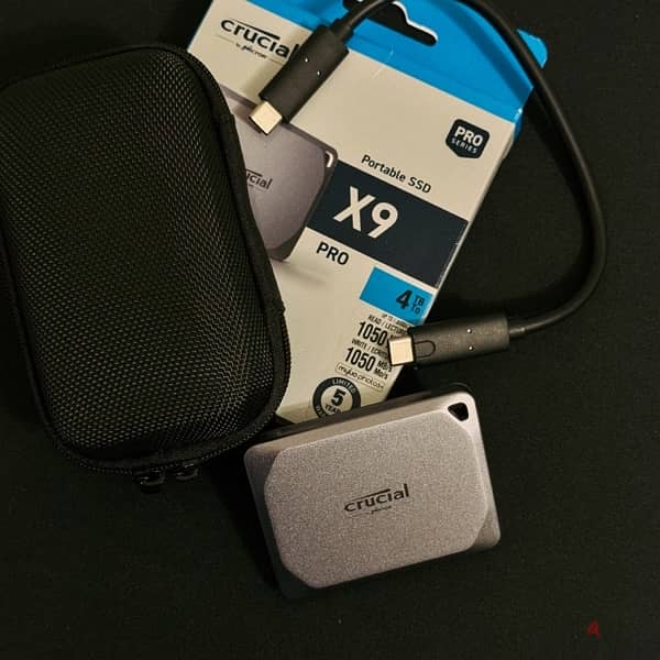 Crucial X9 pro 4TB SSD 2