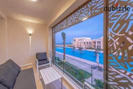 Ready to move Sea view 1Br Beach And Pool Apartment in Mangroovy gouna 0