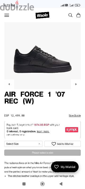 Nike Air force new 46