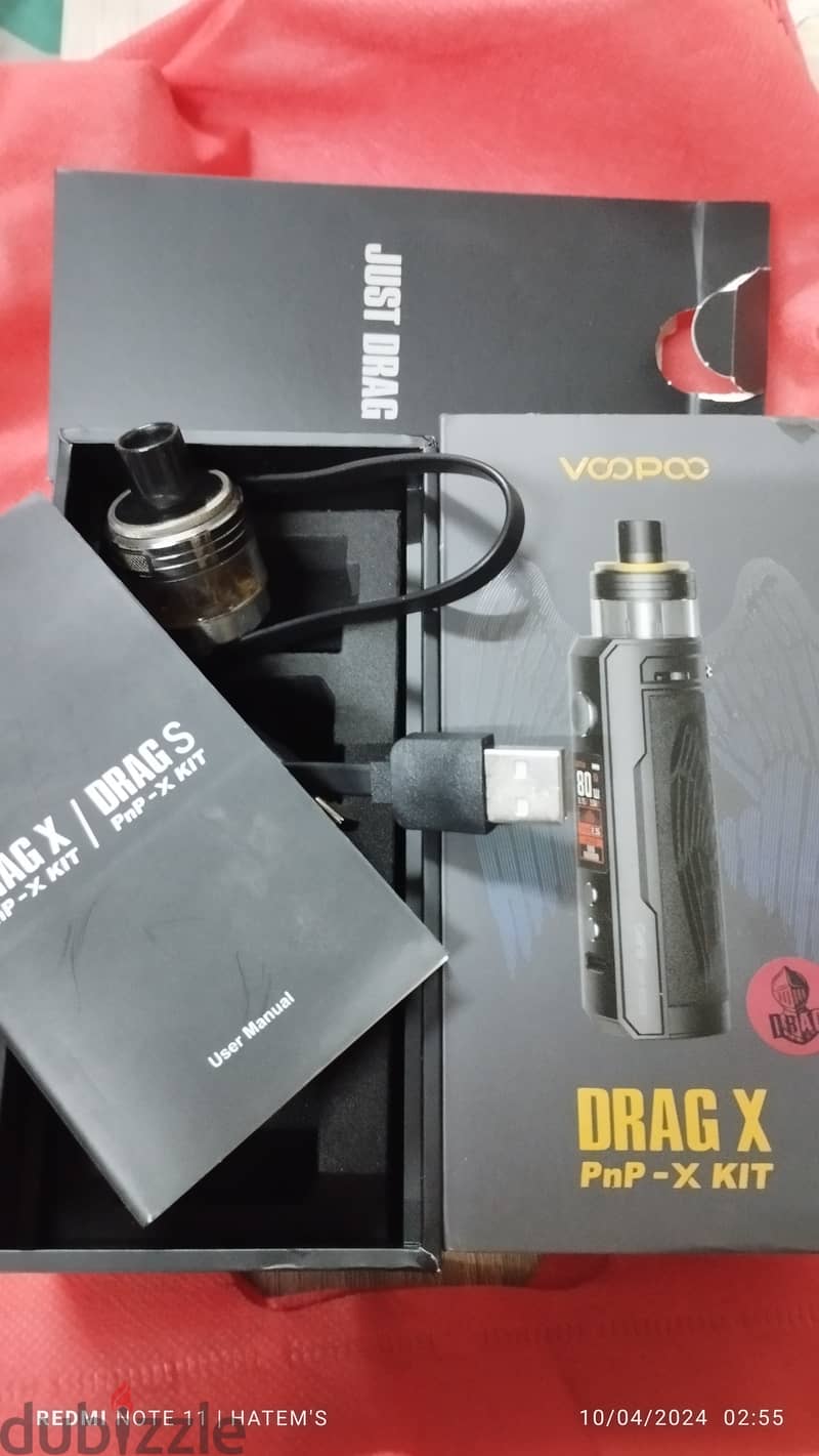 Electronic cigarette smoke vape mod pod drag x DL MTL device 0