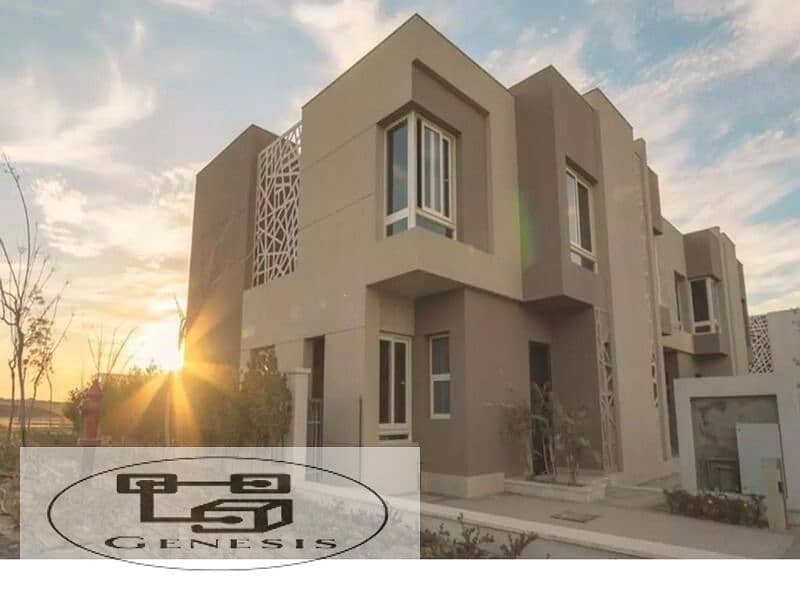 Apartment with immediate receipt, 171 m + garden, for sale in the heart of 6th of October, in installments, in Badya Palm Hills, 6th of October | fini 2