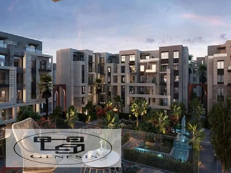 Apartment with immediate receipt, 171 m + garden, for sale in the heart of 6th of October, in installments, in Badya Palm Hills, 6th of October | fini 5