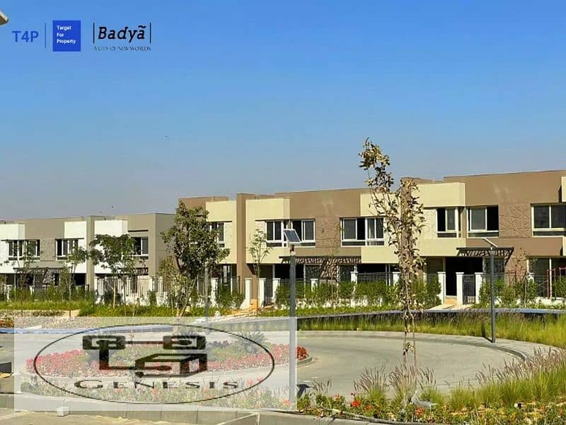 Apartment with immediate receipt, 171 m + garden, for sale in the heart of 6th of October, in installments, in Badya Palm Hills, 6th of October | fini 12