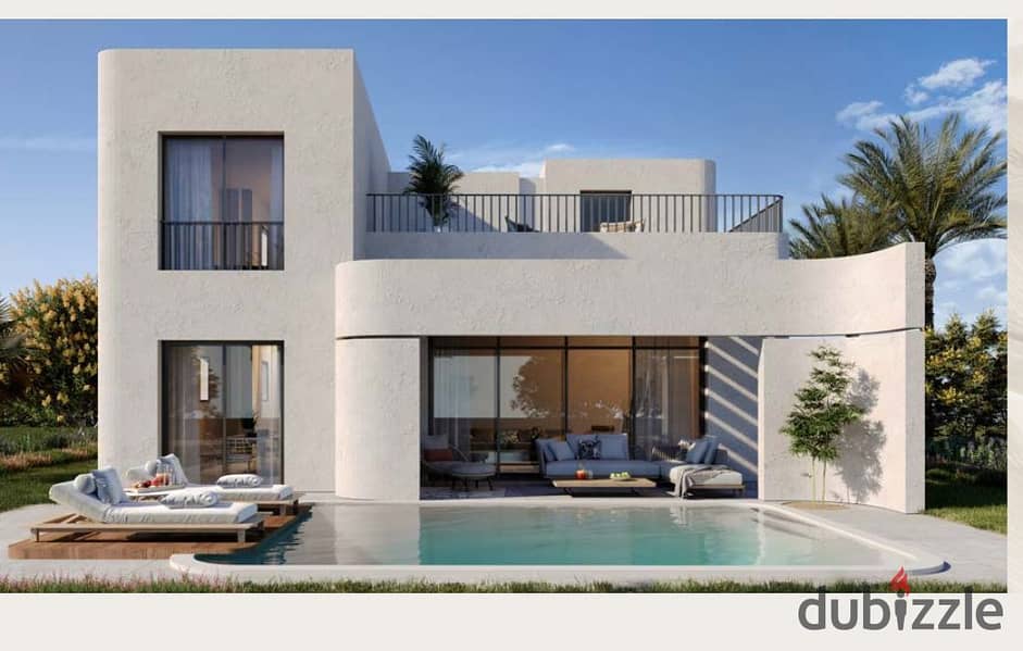 بالتقسيط على6 سنوات فيلا مستقلة للبيع 182م في مكادي هايتس الغردقة New Gouna Makadi Heights 5