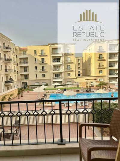 Apartment for rent Fully furnished  dierct on pool in mivida emaar new cairo