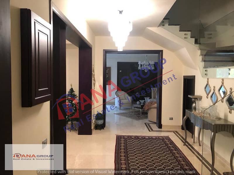 For sale, twin house, 418 sqm, in Meadows Park, Sheikh Zayed  4 rooms, including master /// 3 bathrooms  Ultra Super Luxe finishing  With kitche 1