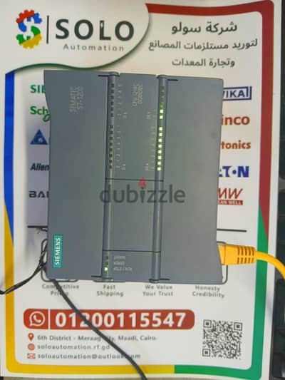 Siemens PLC 1214c لمشروعات التخرج وطلاب كلية الهندسة متاح جديد ومستعمل