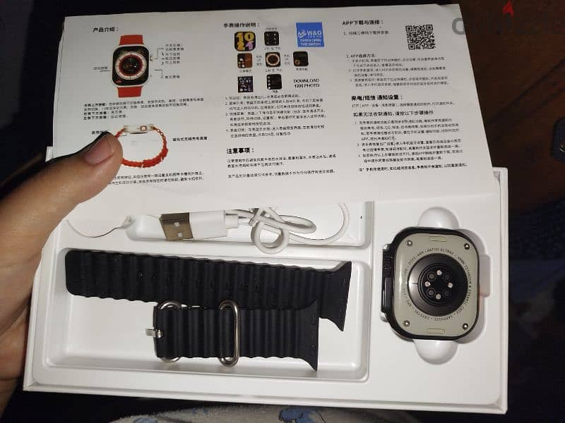 smart watch t800 ultra ساعه تاتش 1