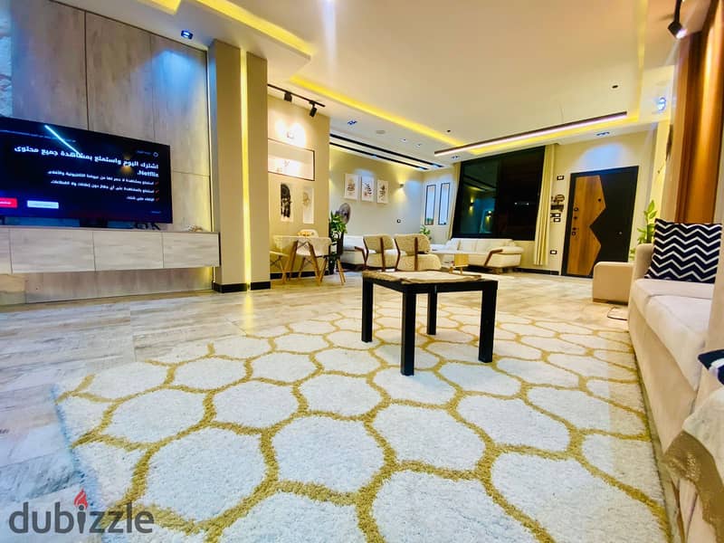 apartment 265m for sale 16 district elsheikh zayed ultralux 4 bedrooms 8