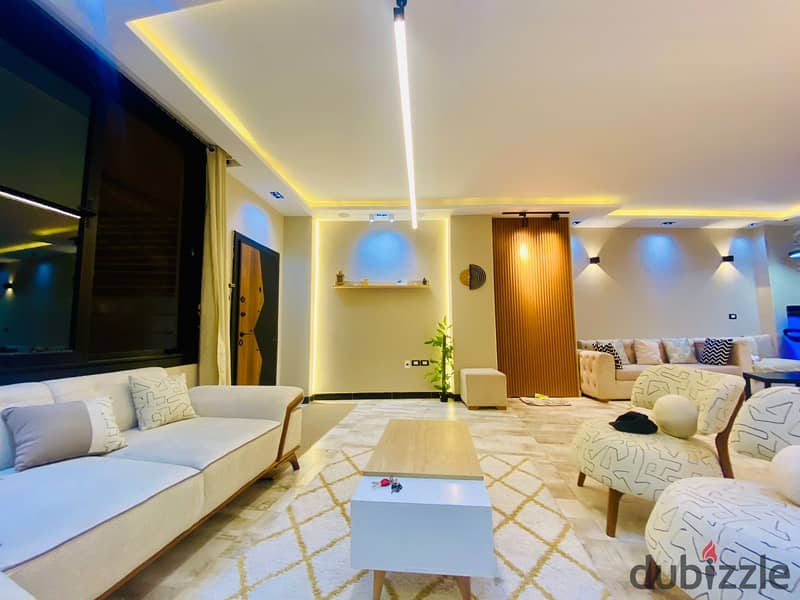 apartment 265m for sale 16 district elsheikh zayed ultralux 4 bedrooms 9