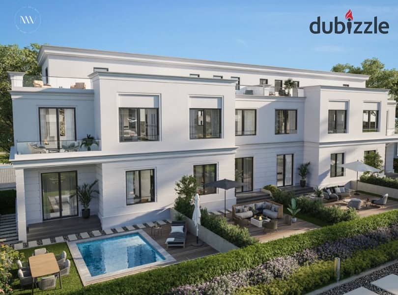 Own a fully finished apartment in Garden City, with installments over 10 years, in a prime location in Sheikh Zayed, next to EMMAR and SODIC 1