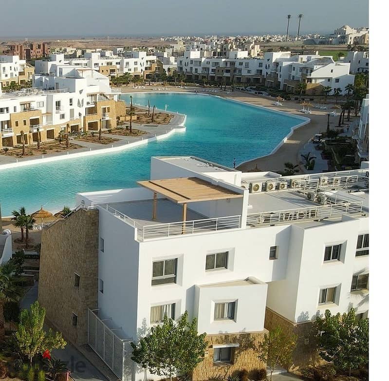 Chalet 179 sqm, first row on the sea, SWAN LAKE EL GOUNA, Hassan Allam | Hotel finishing 2