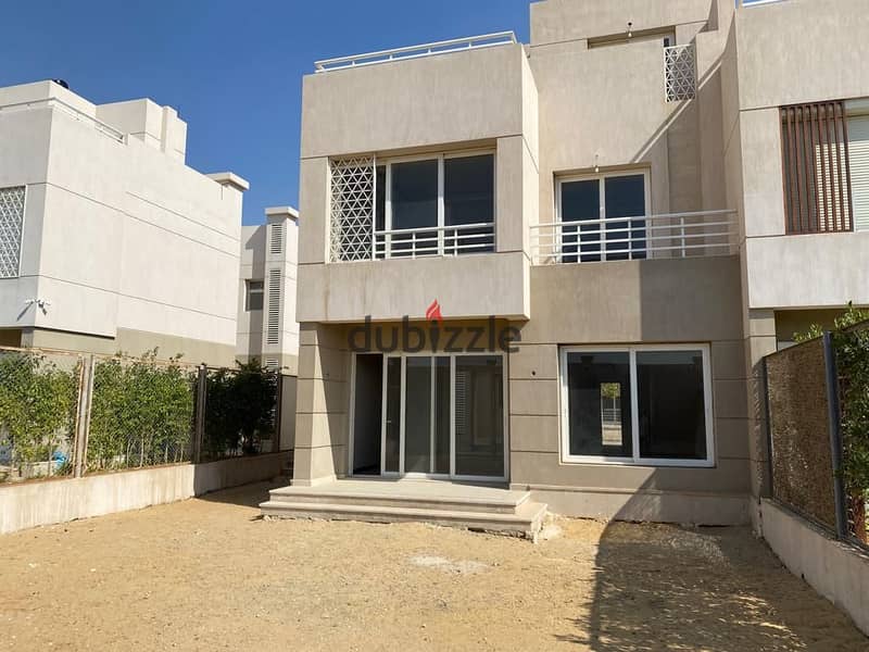 Resale villa, immediate delivery, fully finished, landscape view, in Atrio Sheikh Zayed, next to Al Rabwa 1