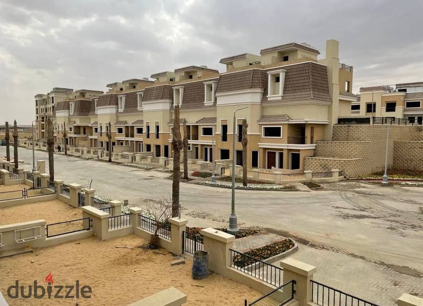 للبيع تاون هاوس بخصم 42% بالقاهرة الجديدة بكمبوند سراي Sarai Compound 0