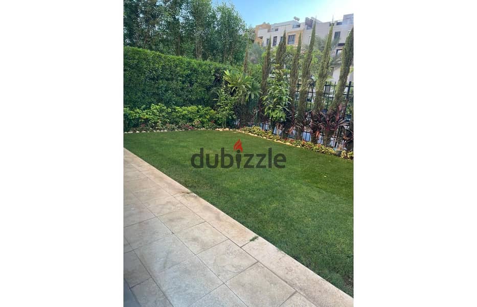 Apartment 187m garden fully furnished for rent in eastown sodic new cairo 1