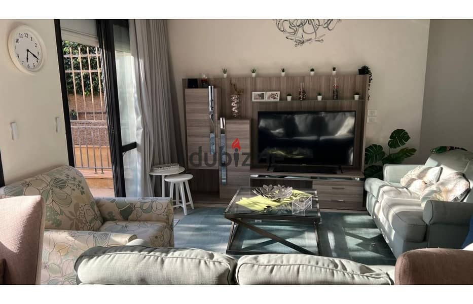 Apartment 187m garden fully furnished for rent in eastown sodic new cairo 3